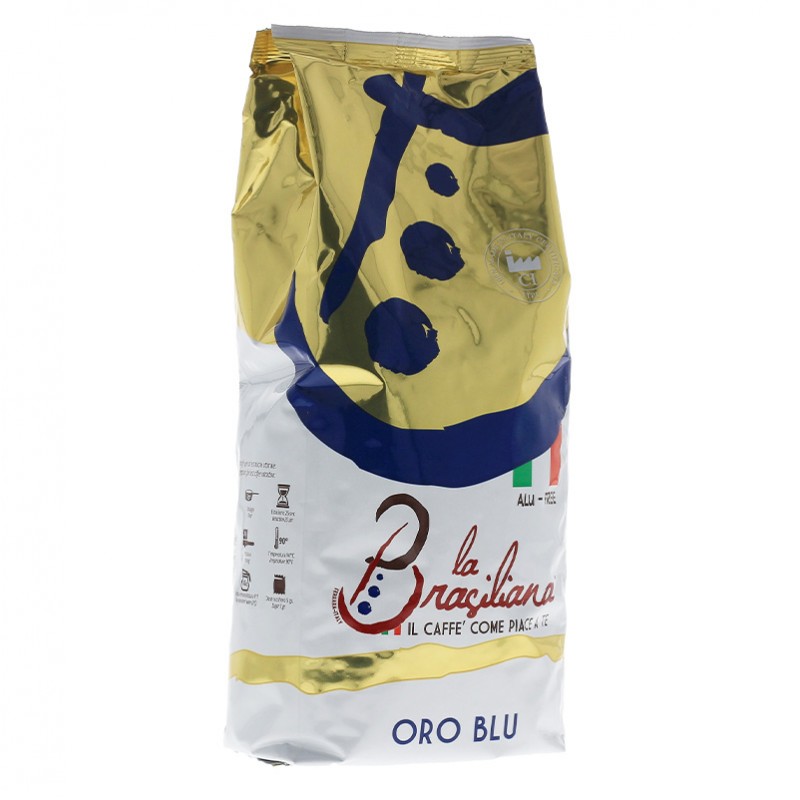 Kawa ziarnista La Brasiliana Oro Blu 1kg