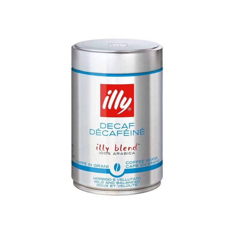 Kawa ziarnista illy Decaf - bezkofeinowa 250g