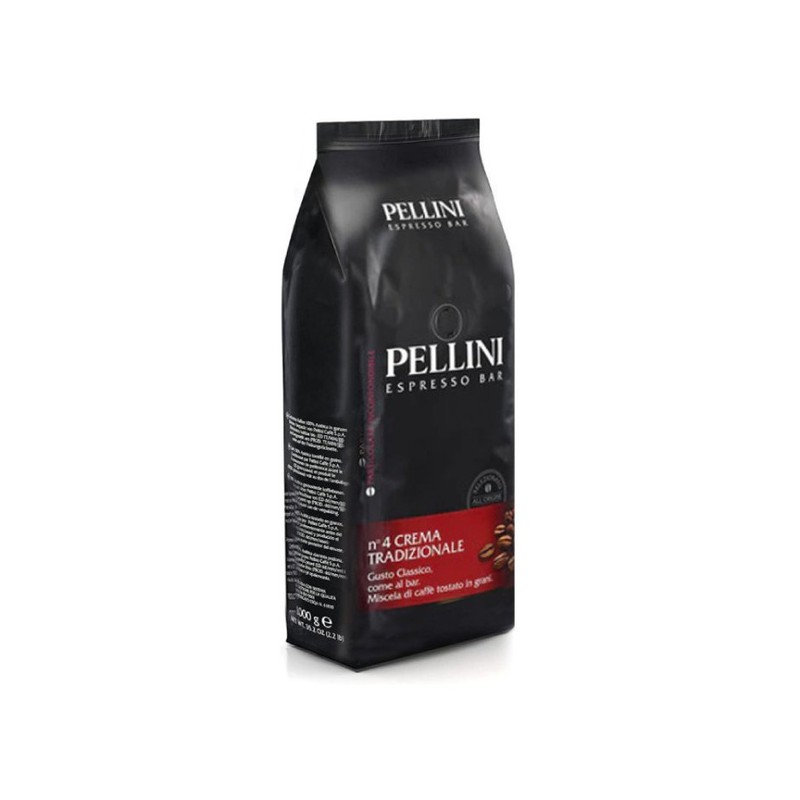 Kawa ziarnista Pellini N°4 Crema Tradizionale 1kg